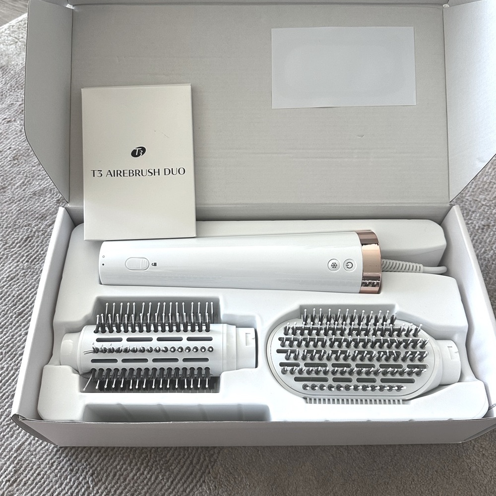 New T3 AIREBRUSH DUO blow dry brush